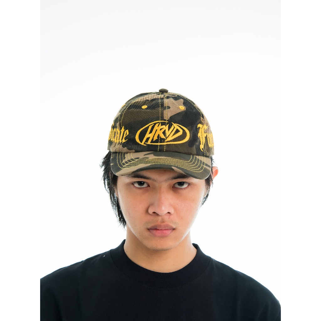 TENSE - SIX PANEL CAPS HRVD