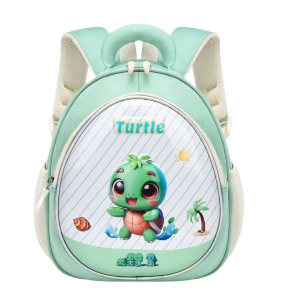 Tas ransel kura kura anak tas ransel anak lucu motif kura kura tas ransel animal lucu motif kura kur