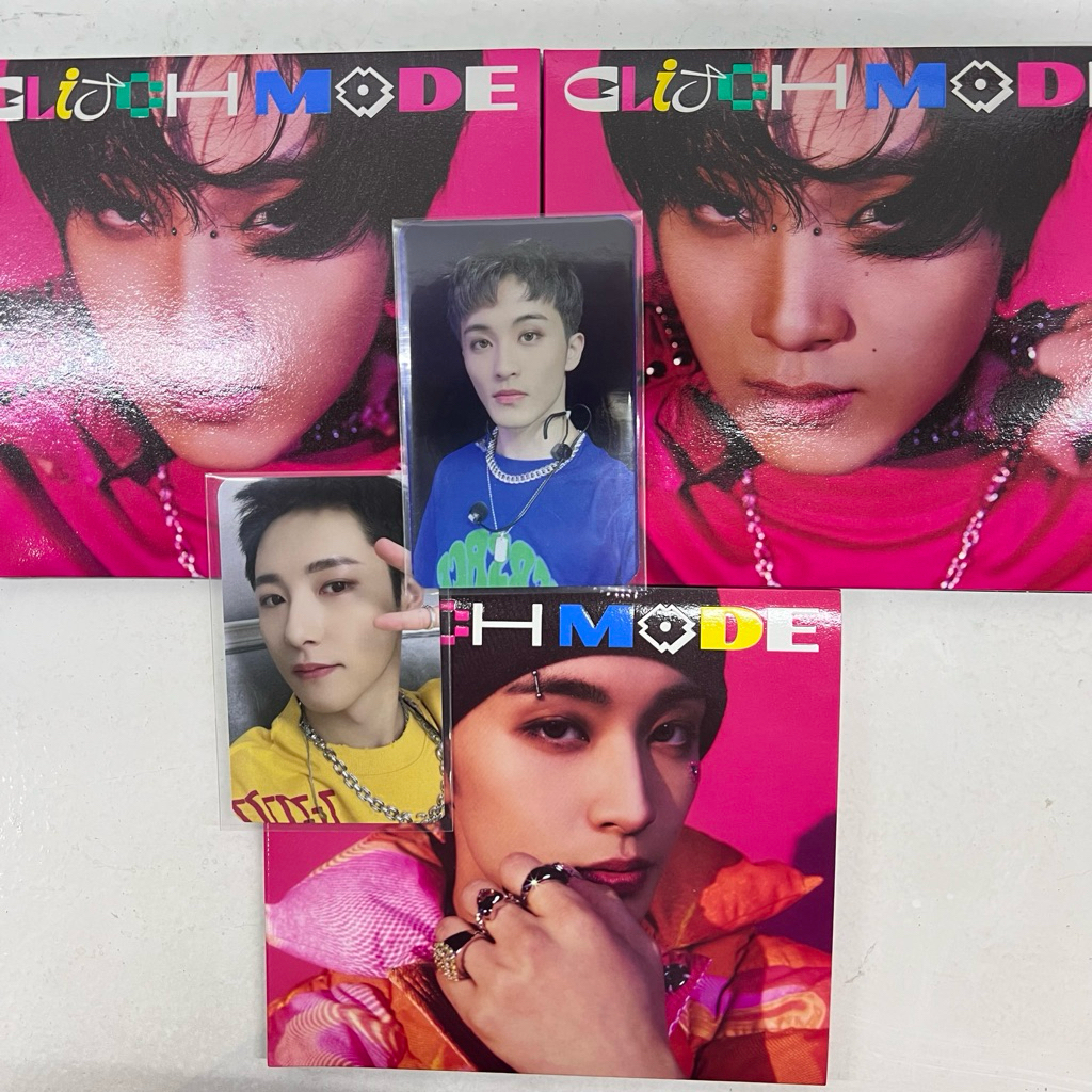 NCT Dream Glitch Mode Digipack version album Haechan Mark Renjun PC Photocard