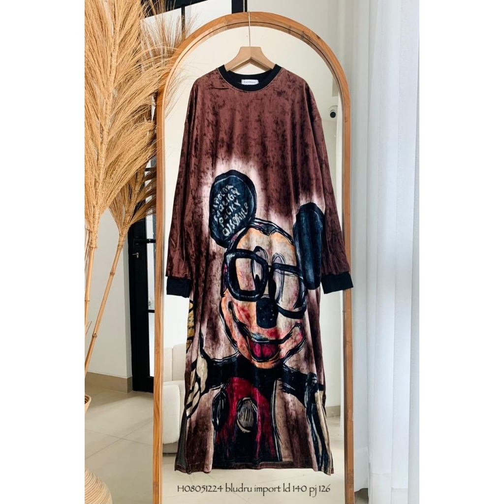 Real pic Maxi dress PREMIUM Bangkok Import / Gamis Bludur Jumbo PREMIUM Import / Maxi dress Bludru P