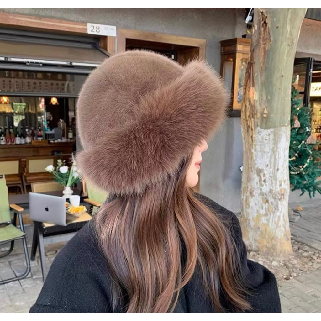 Topi Kupluk Wanita Russian Winter Musim Dingin