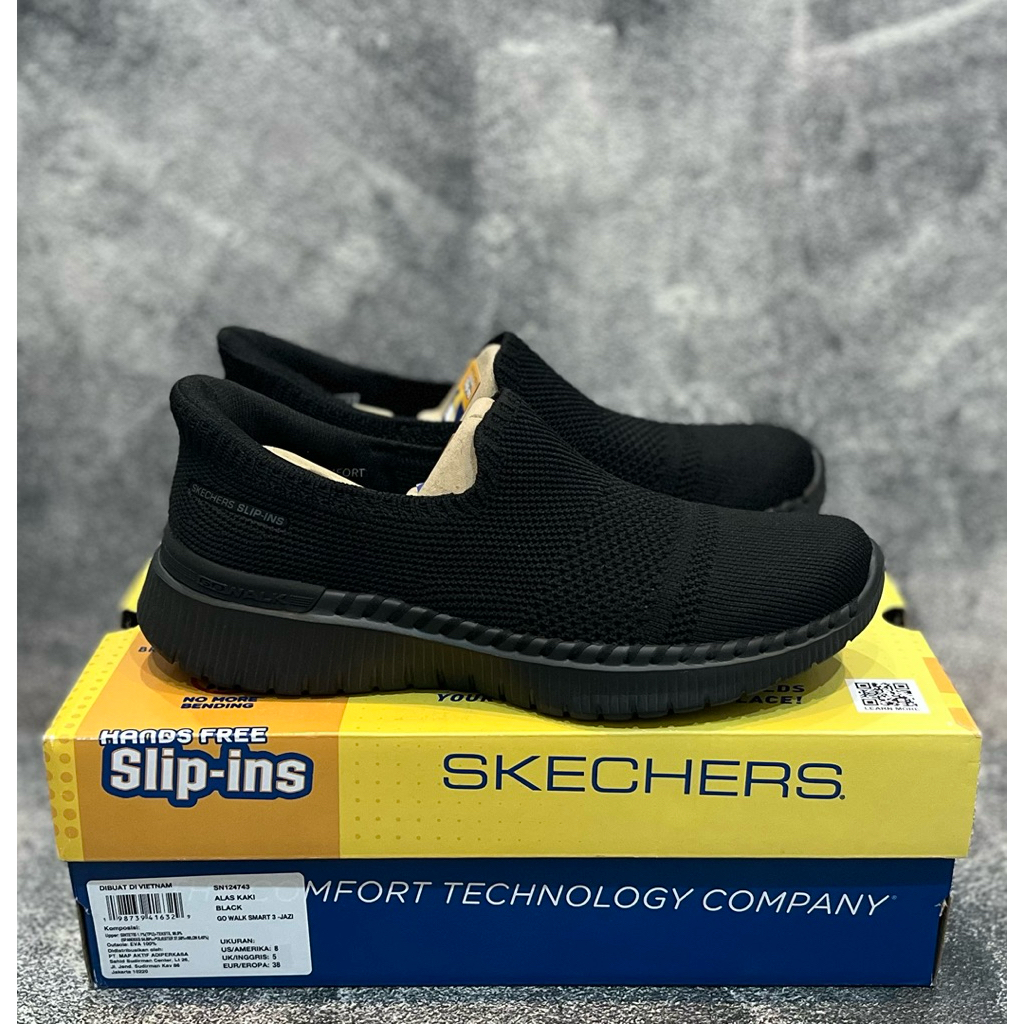 Skechers Go Walk Smart 2 / 3 Black / Taupe Women's Shoes Original