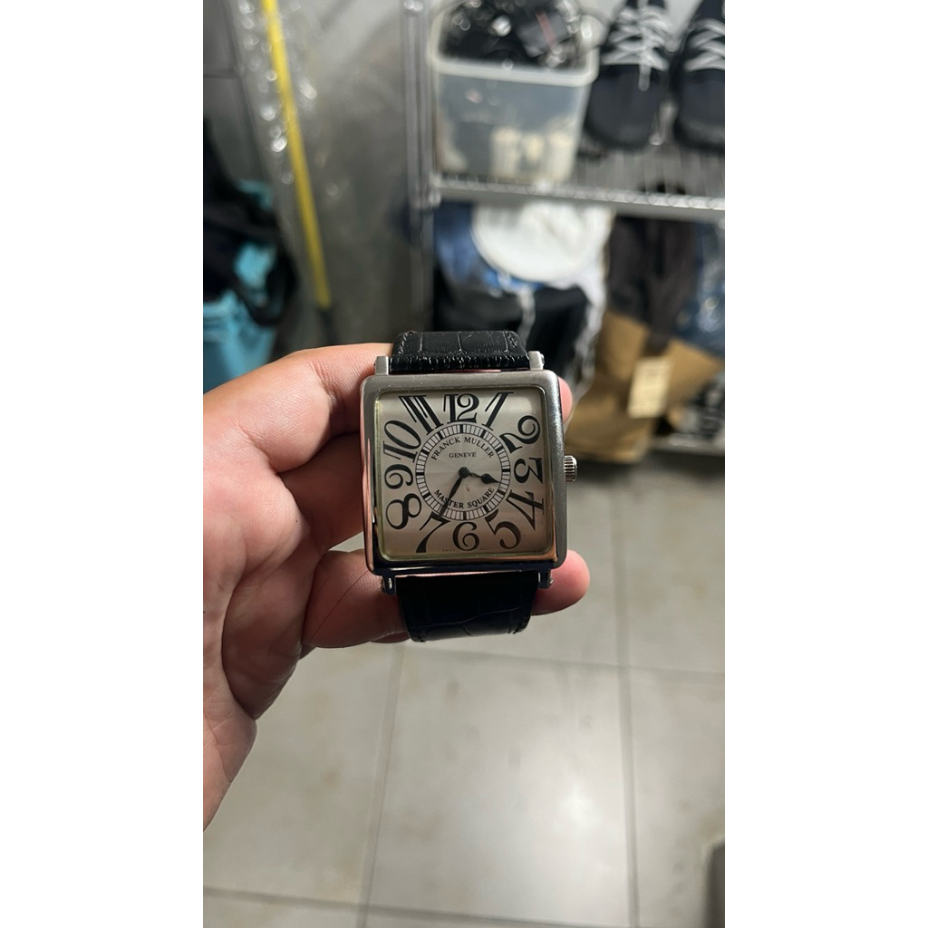 Jam tangan pria frank muller/ jam tangan second premium