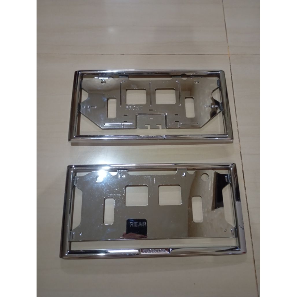 frame plat jdm Honda Access front & rear