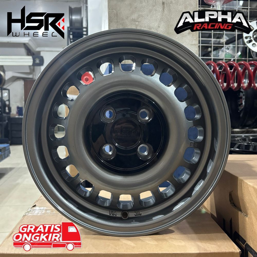 VELG MODEL KALENG R14X6 4X100 ET36 BISA UNTUK SIGRA BRIO CALYA AGYA KARIMUN WULING AIR EV DLL