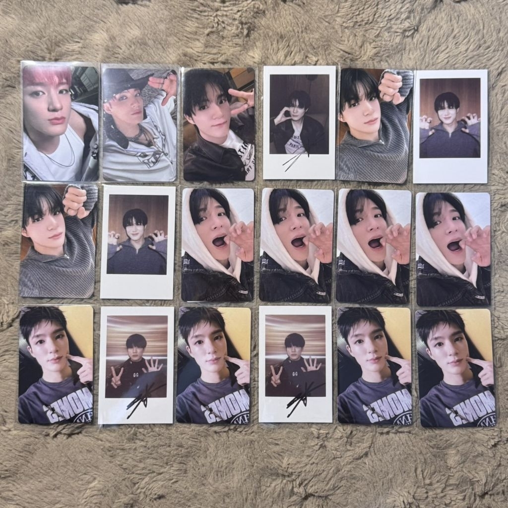 WTS PC PHOTOCARD LEE JENO NCT DREAM (mini record kutang beat it up biu coboy koboi koboy digipack km