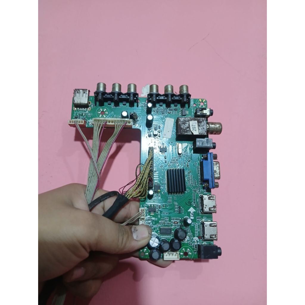 Mainboard tv led polytron 40T100 normal original