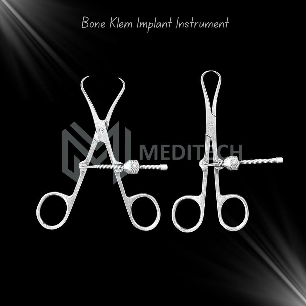Bone Klem Stainless Steel - Implant Kedokteran Gigi