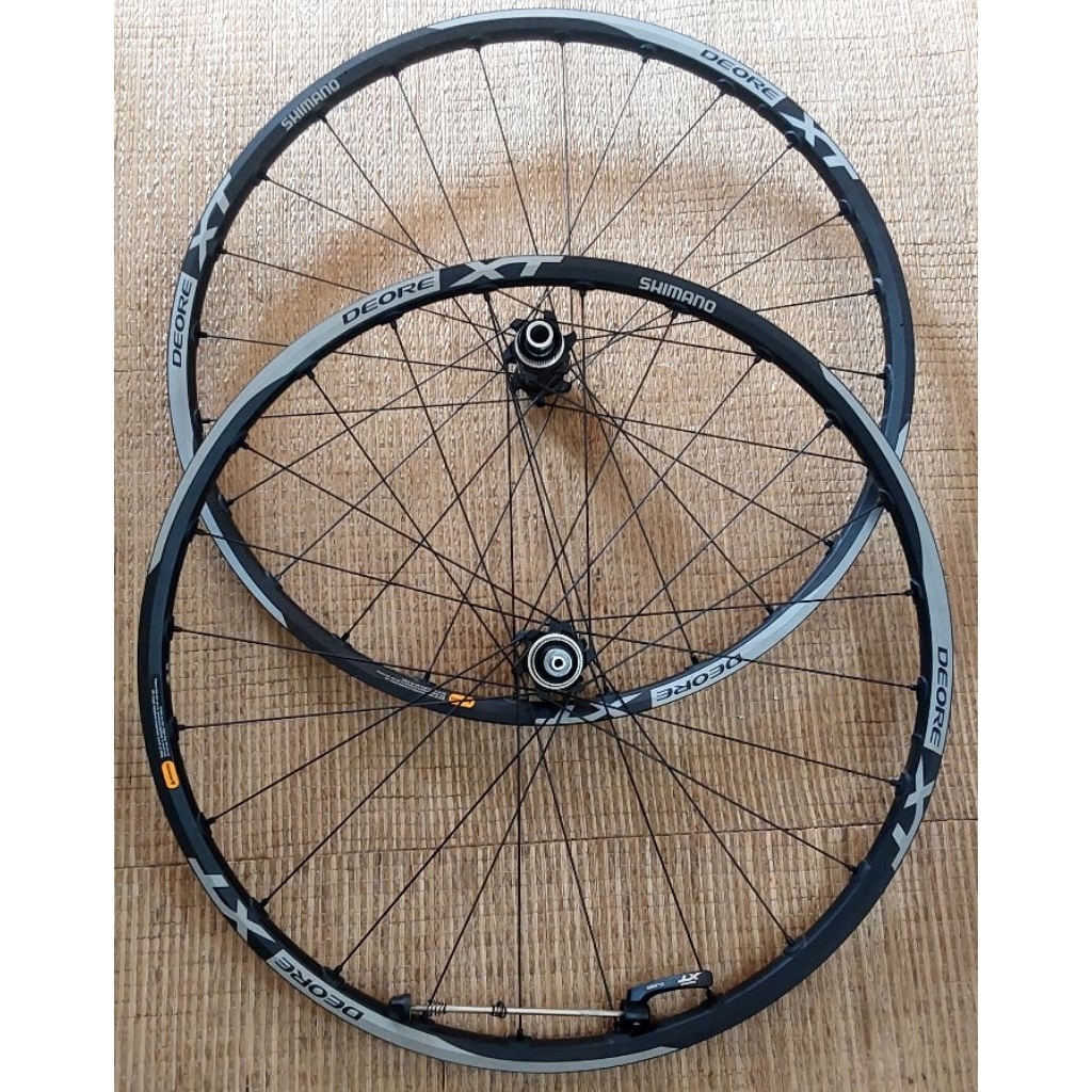wheelset deore XT M785 disc brake 27.5 TA/Qr