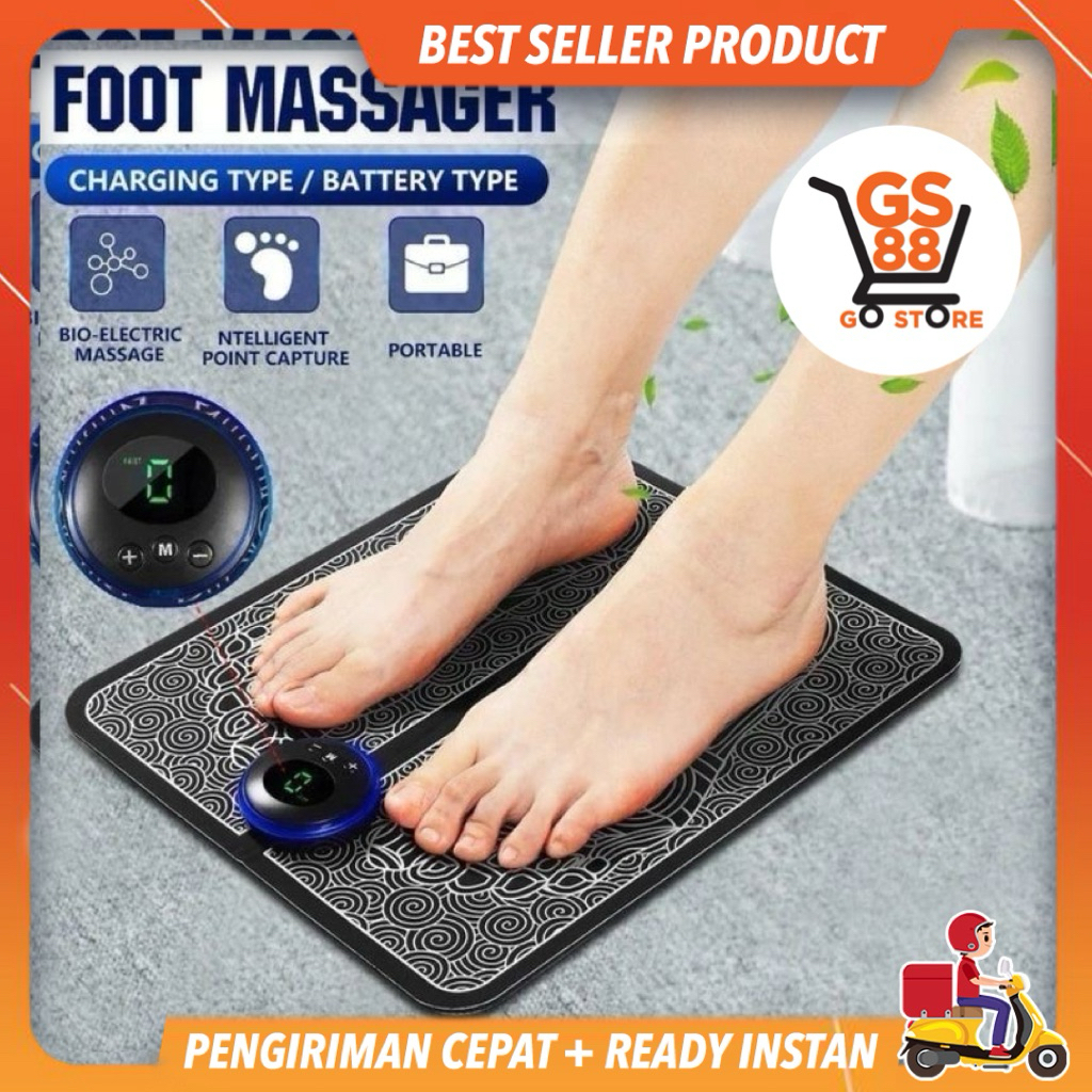 ALAT PIJAT KAKI ELEKTRIK / PIJAT KAKI AKUPUNTUR / EMS FOOT MASSANGER