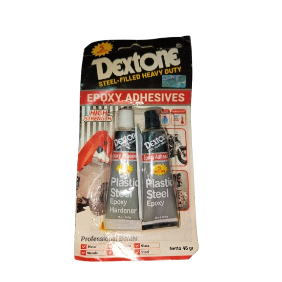 Lem Epoxy Dextone  - Kuat, Cepat Kering, Tahan Panas