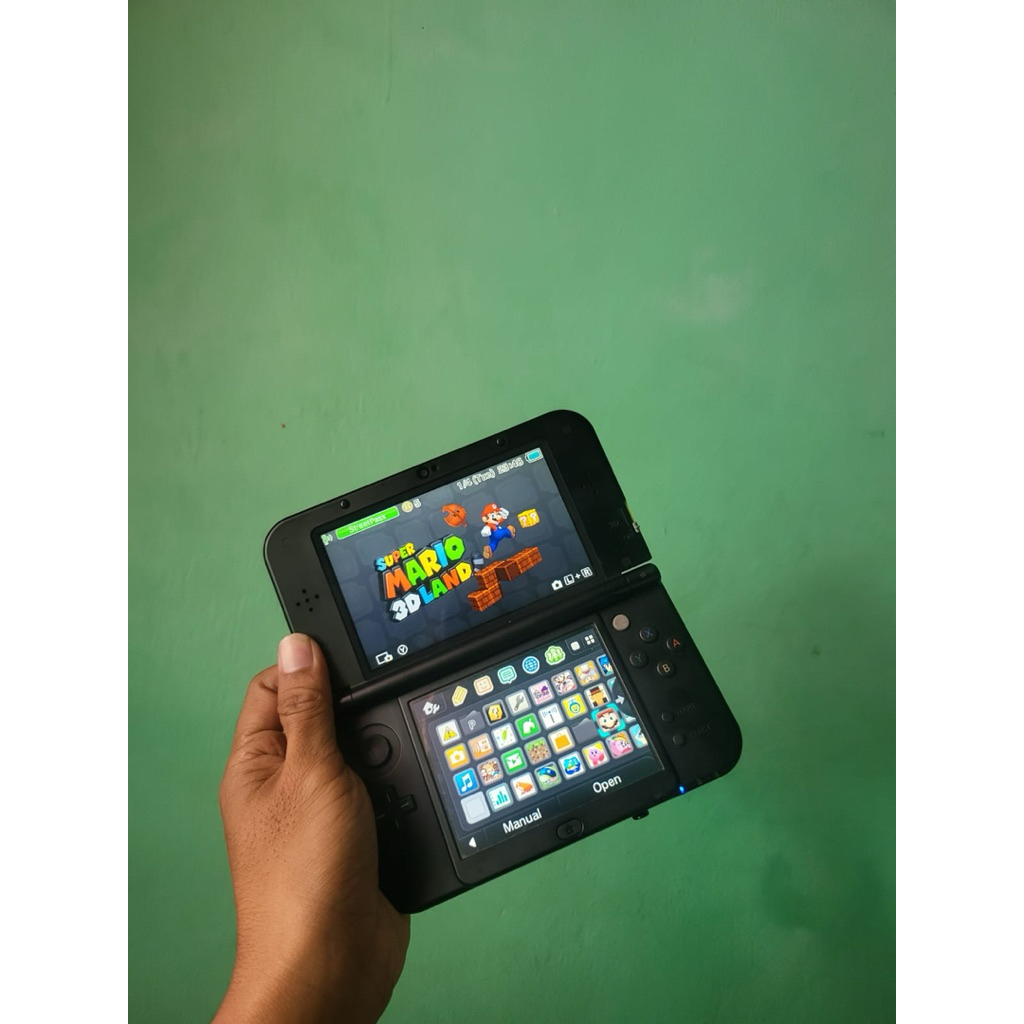 Nintendo 3ds green cfw luma