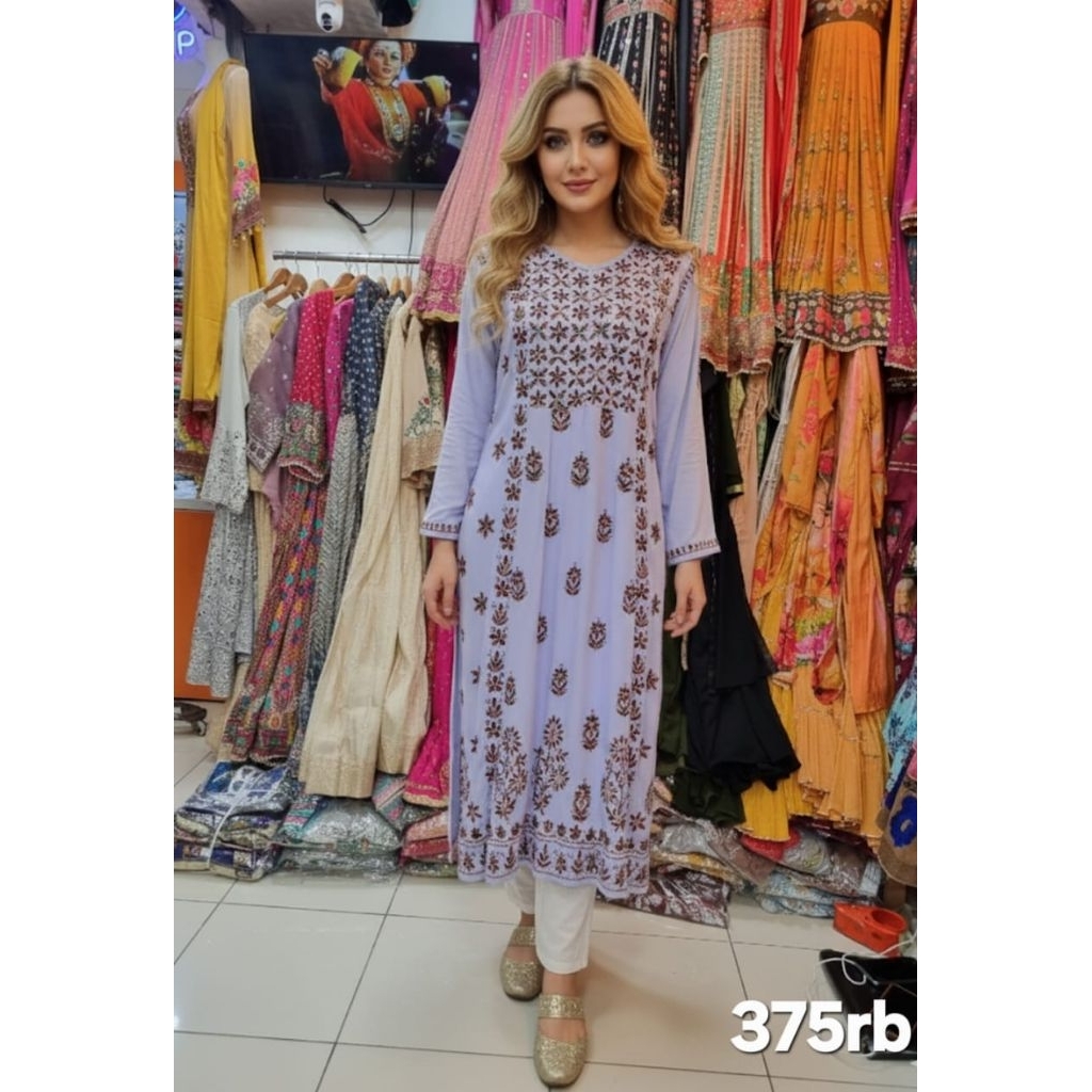 Kurti India - Kurti Pakistan - Kurti Bordir - Lucknowi Kurti (SEASON I)