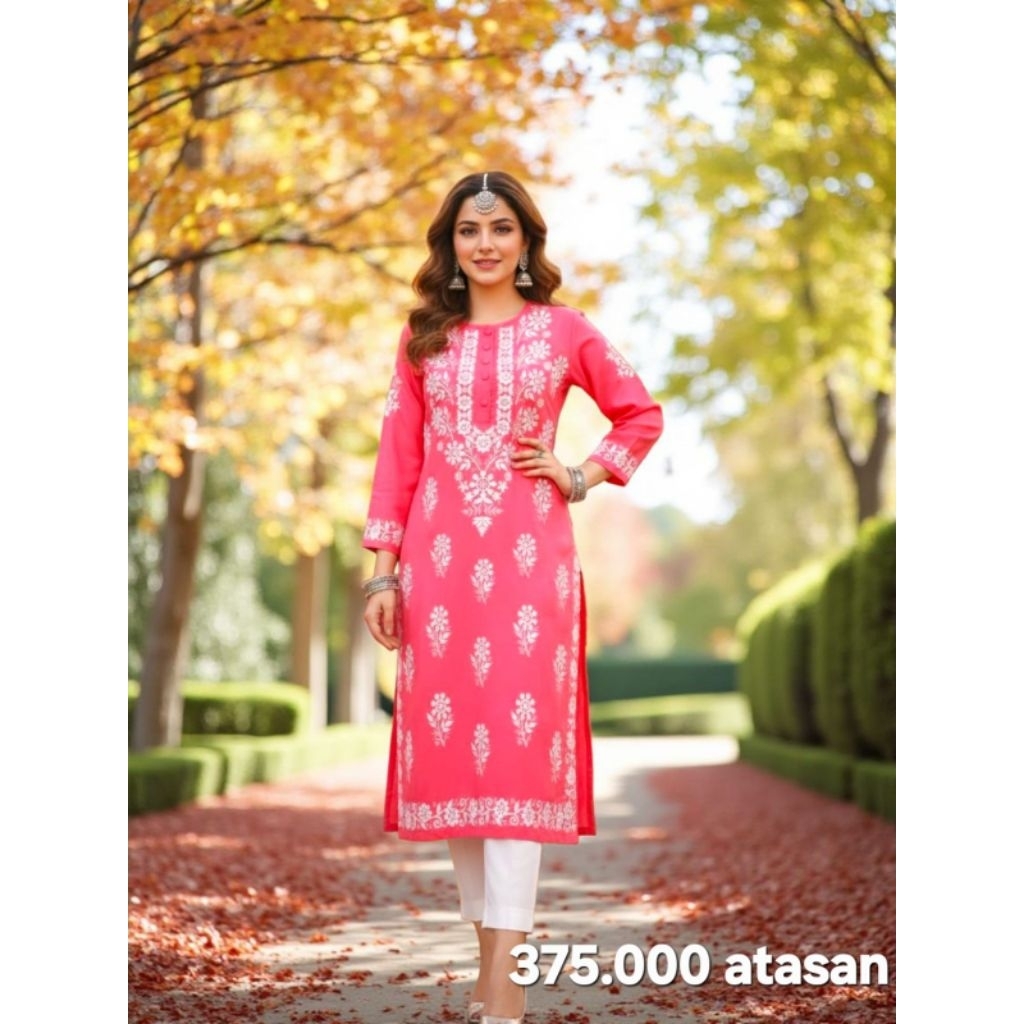 Tunik Kurti India - Kurti Pakistan - Kurti Bordir - Lahori Kurti (VOL.III)