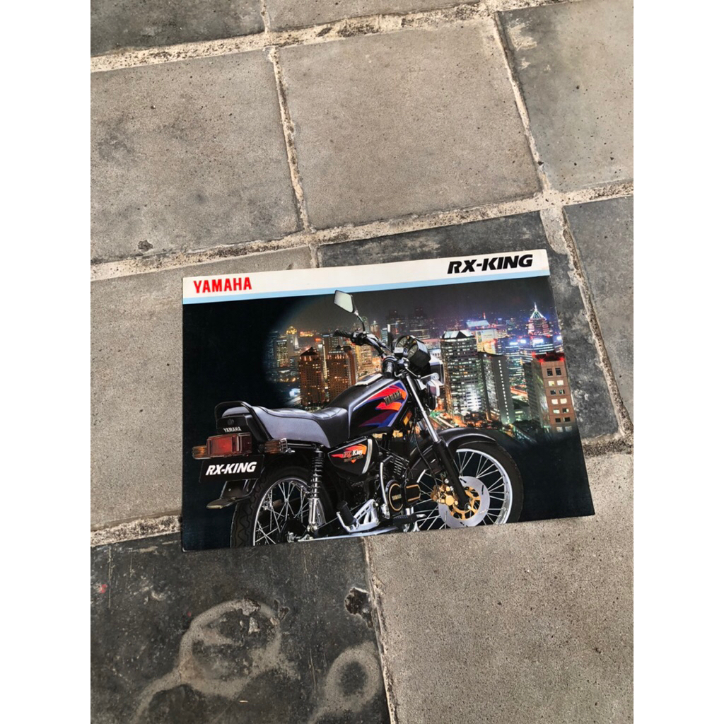 Original brosur Yamaha RX-king