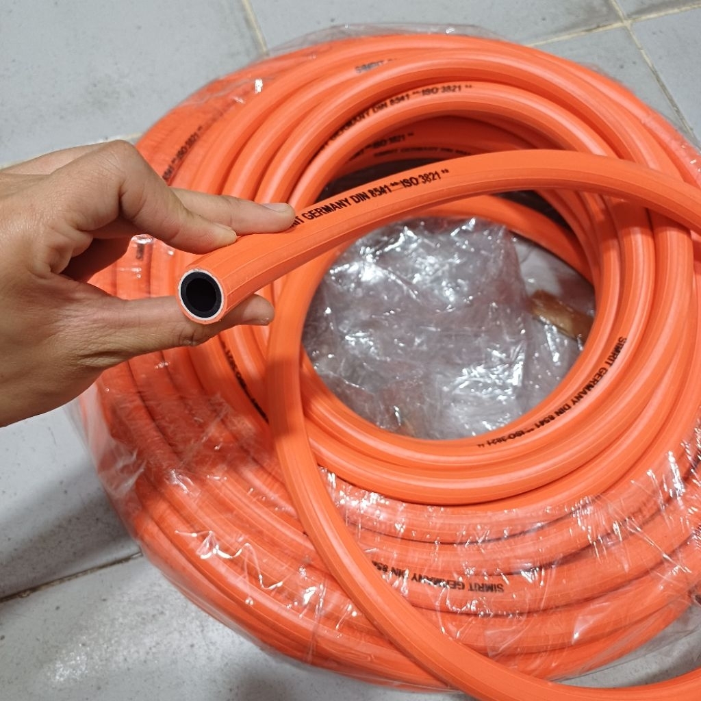 Simrit Selang Gas LPG Propeller 3 Lapis Harga per 1meter Tebal Anti Bocor, Tahan Tekanan Tinggi ecer