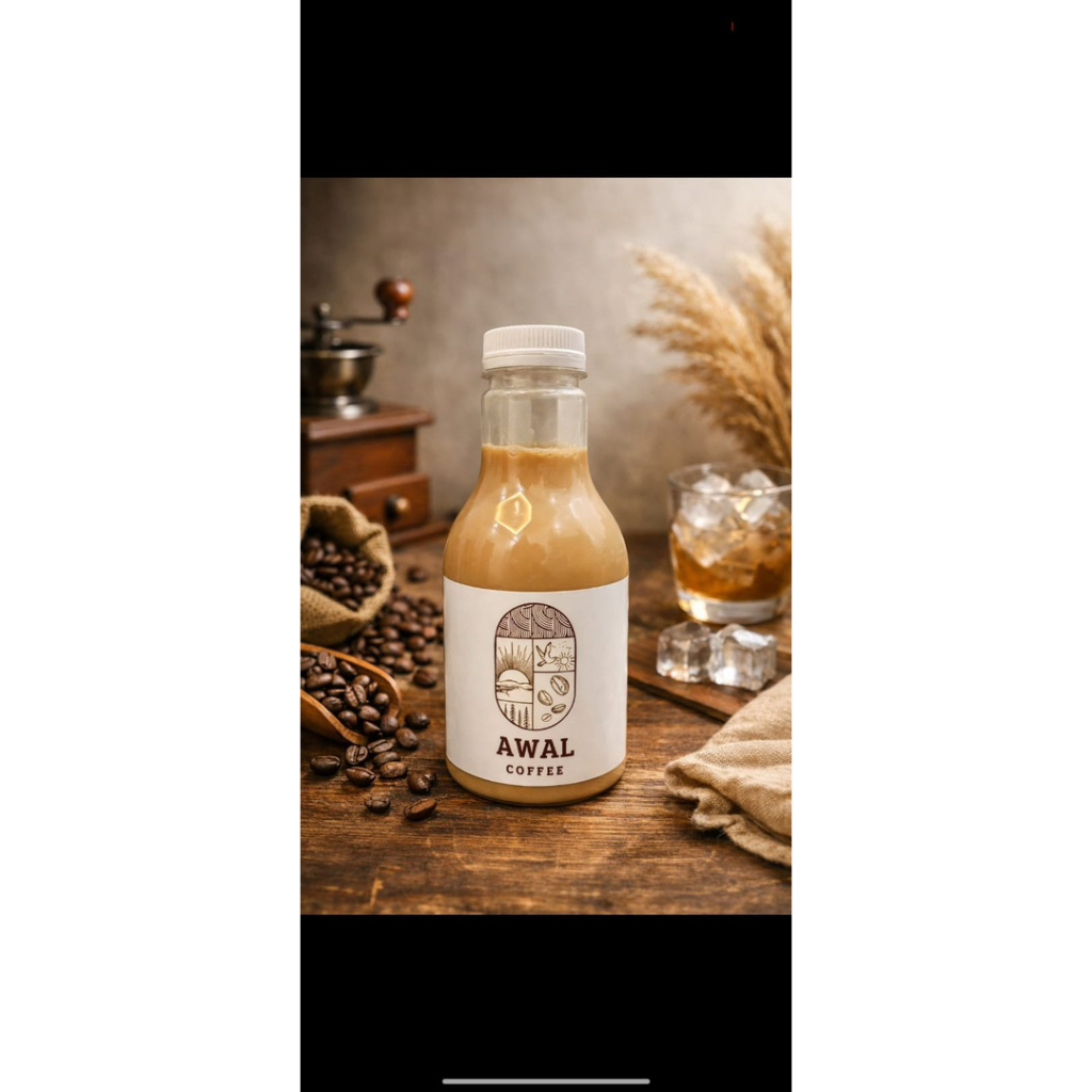 Awal Coffee 250ML 1 Liter Creamy Aren Latte