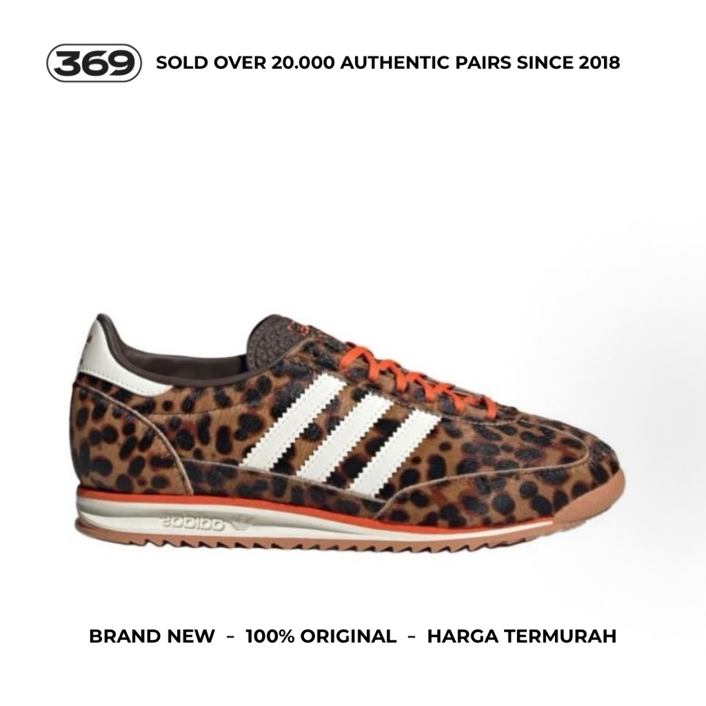 Adidas SL 72 OG Leopard (Original 100%, GARANSI ORIGINAL SEUMUR HIDUP)