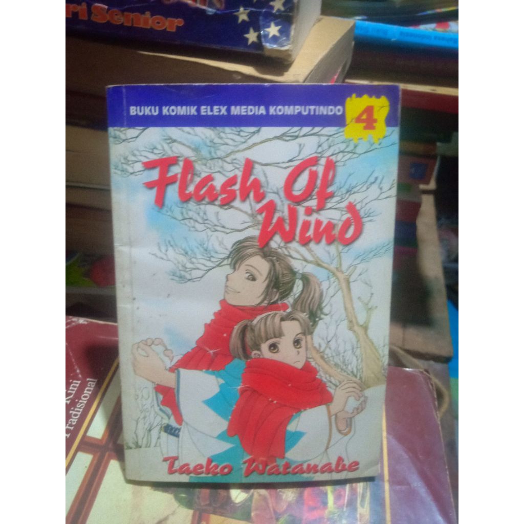 buku komik Flash of Wind taeko watanabe
