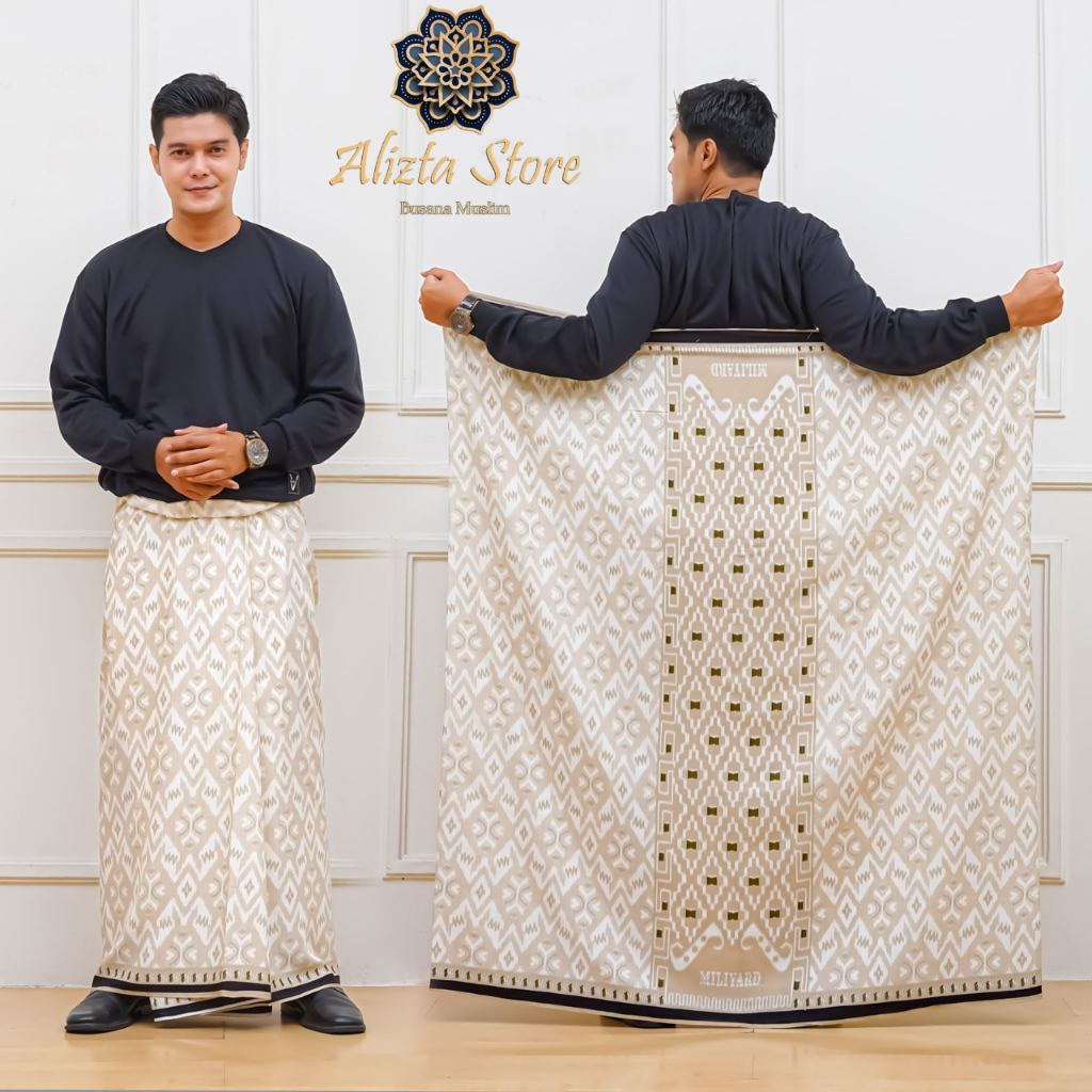 Sarung Pria Premium Goyor Botol Jumbo Printing Bahan Rayon Viscose Batik Pekalongan Dewasa Santri