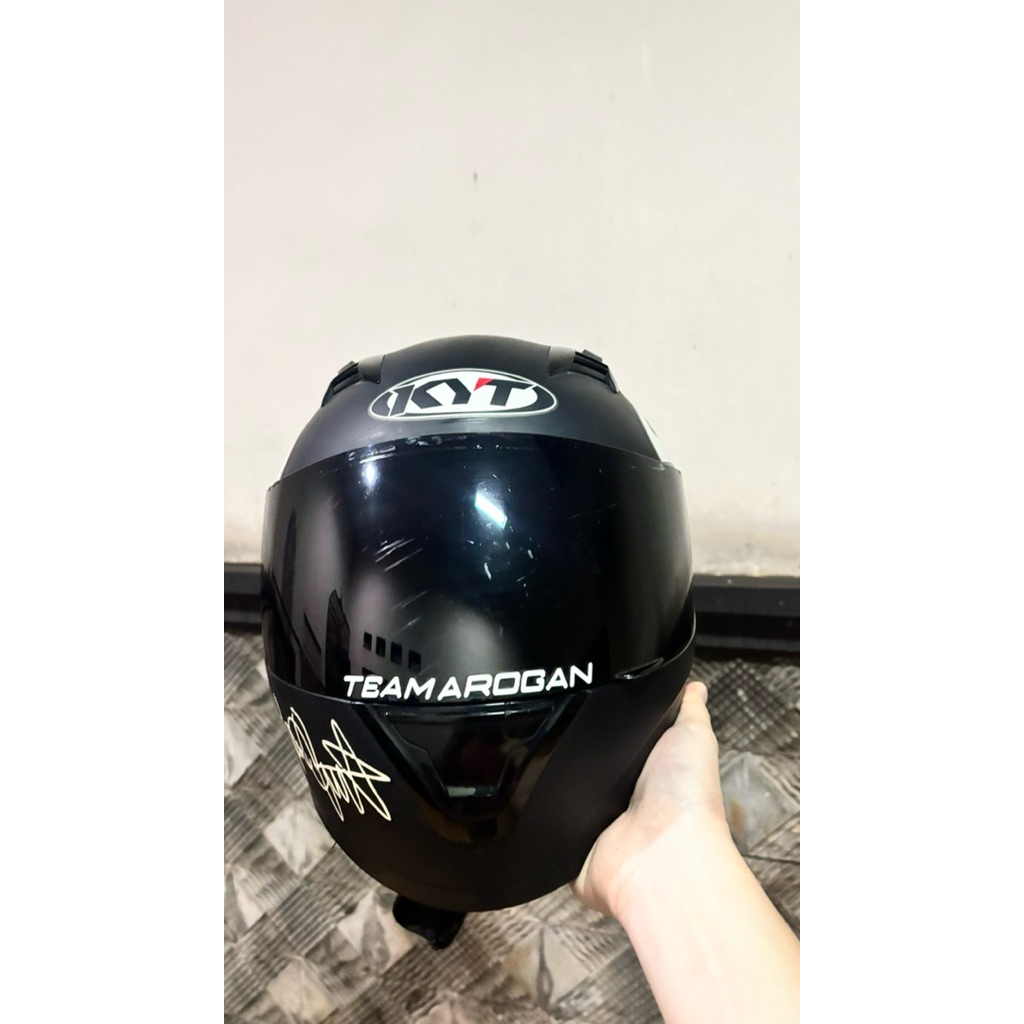 KYT R10 FULL BLACK DOFF