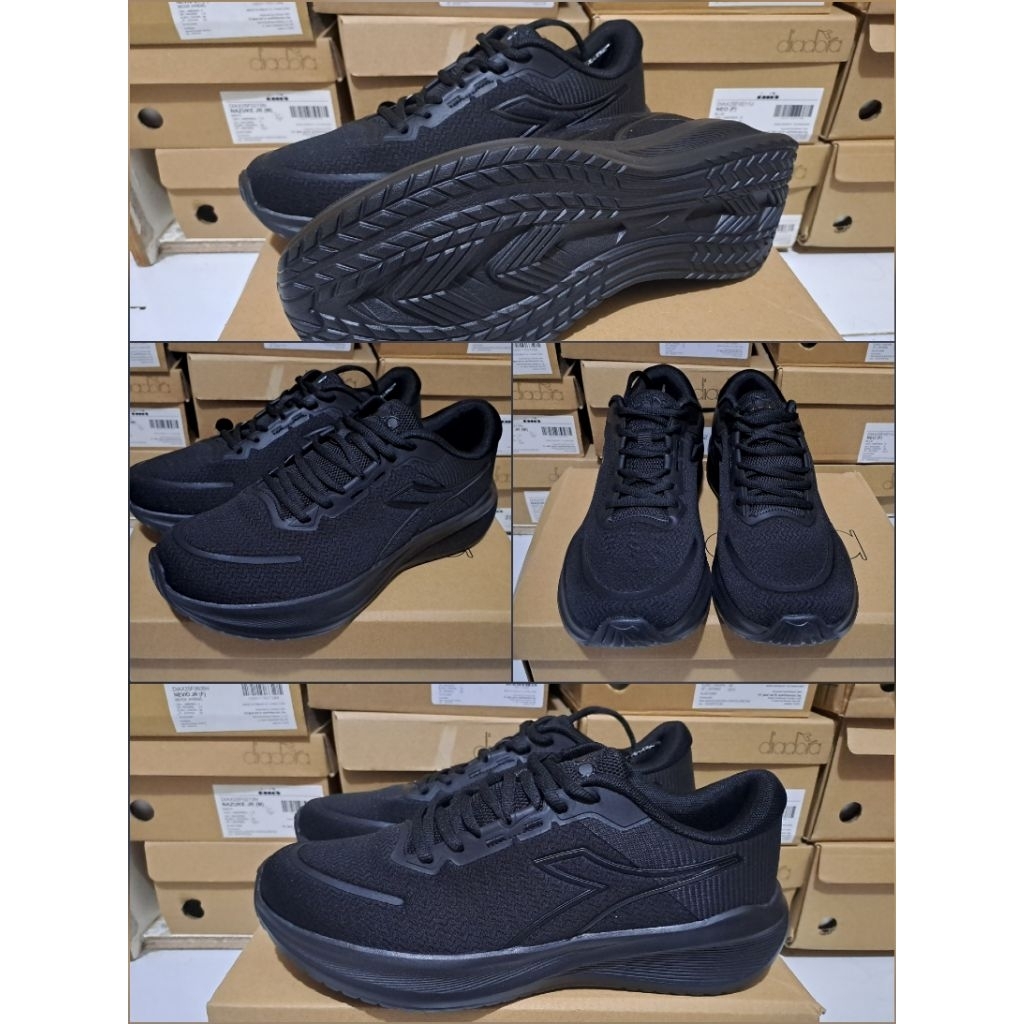 SEPATU DIADORA NORAH FULL BLACK