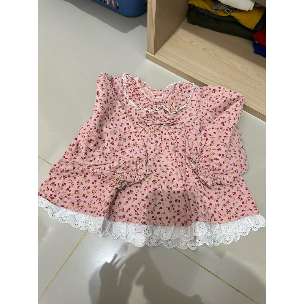 Baju bayi perempuan 1-2 tahun