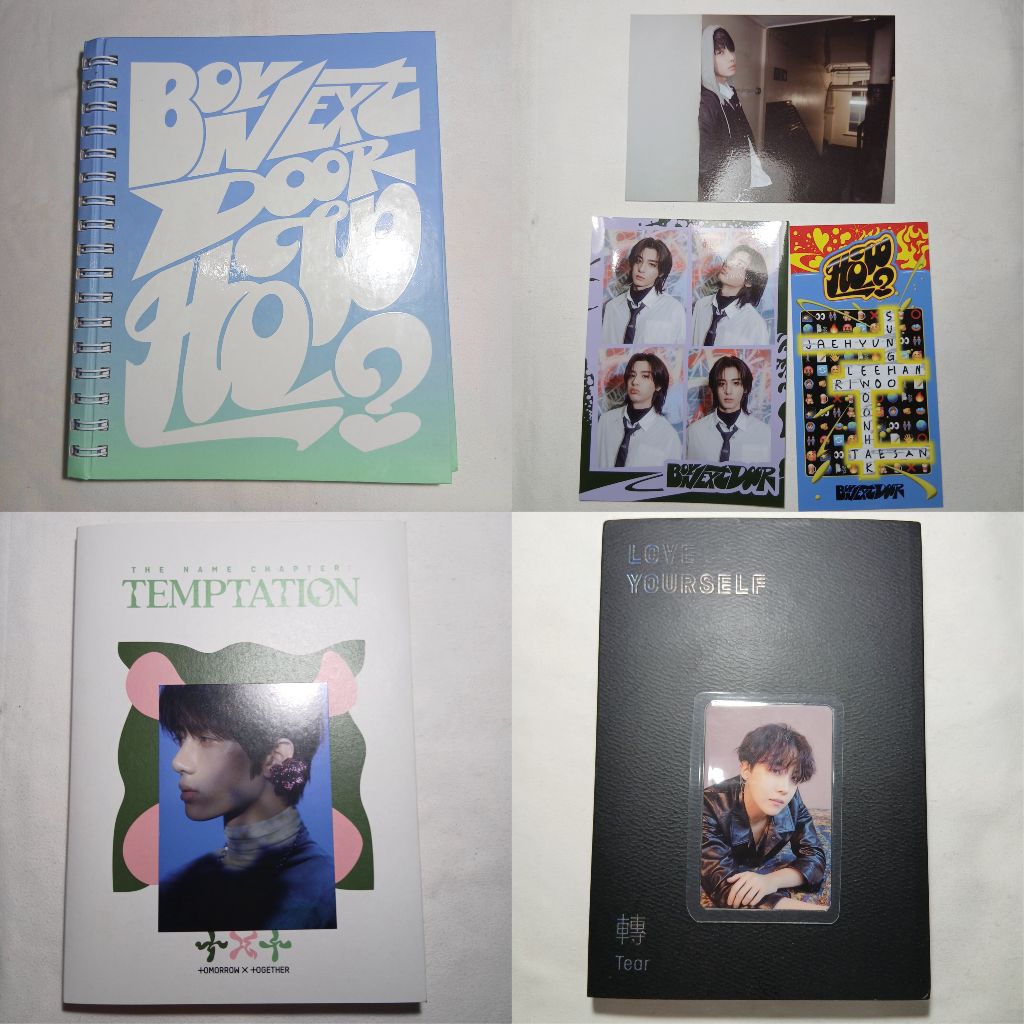 ALBUM ONLY BOYNEXTDOOR TXT BTS