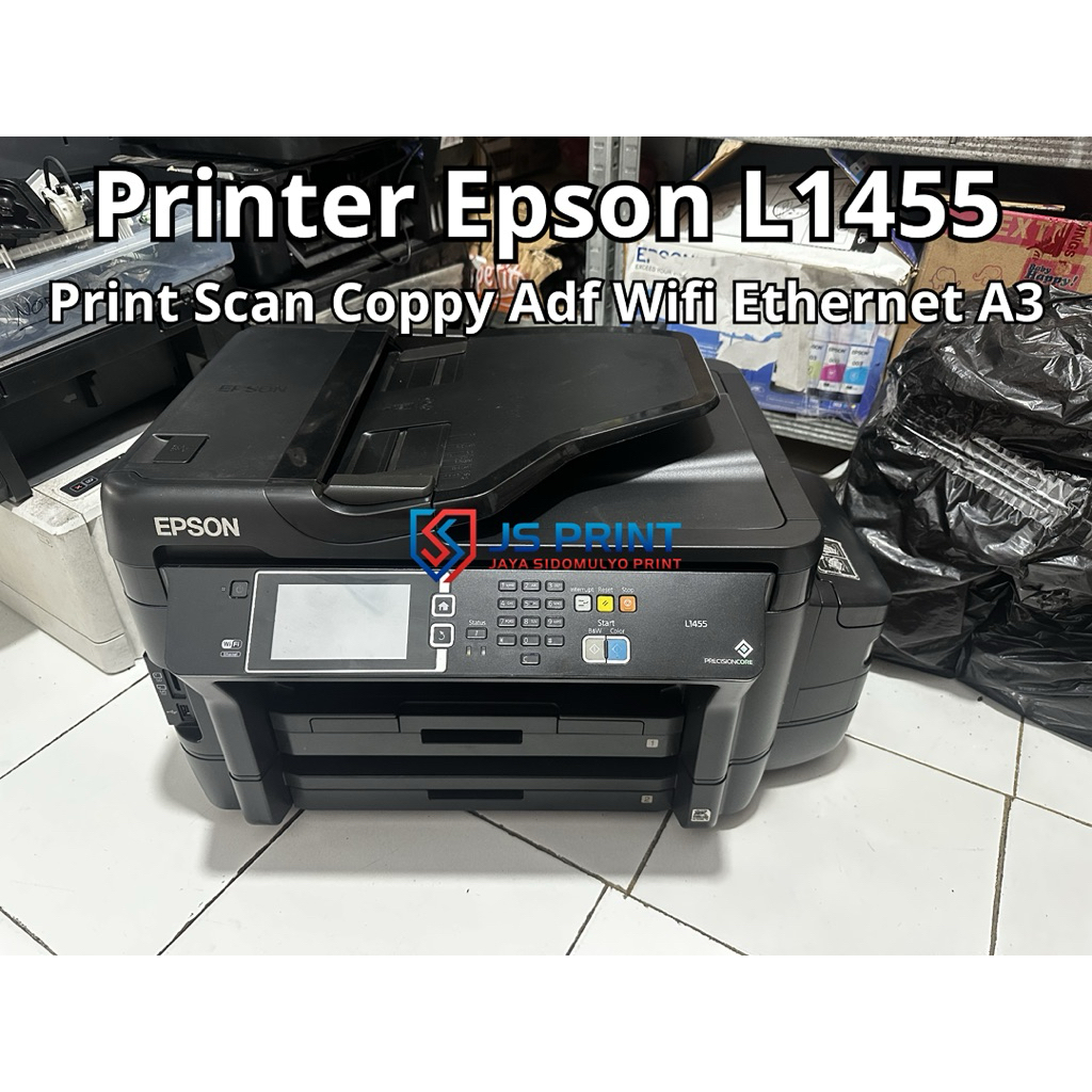Printer Epson L1455 A3 scan copy adf wifi