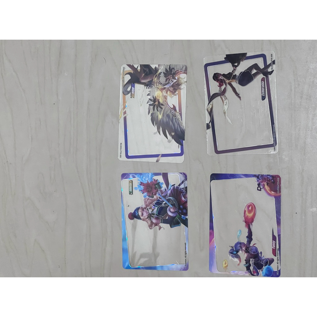 [ECERAN] Kartu MLBB Mobile Legends Hero - Alice, Esmeralda, Odette, Fanny