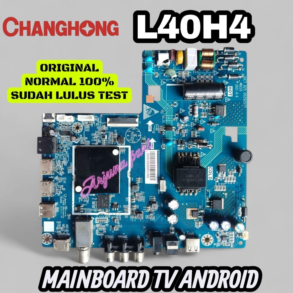 MB TV CHANGHONG L40H4 / MAINBOARD TV CHANGHONG L40H4 / MESIN TV CHANGHONG L40H4 / MODUL TV CHANGHONG