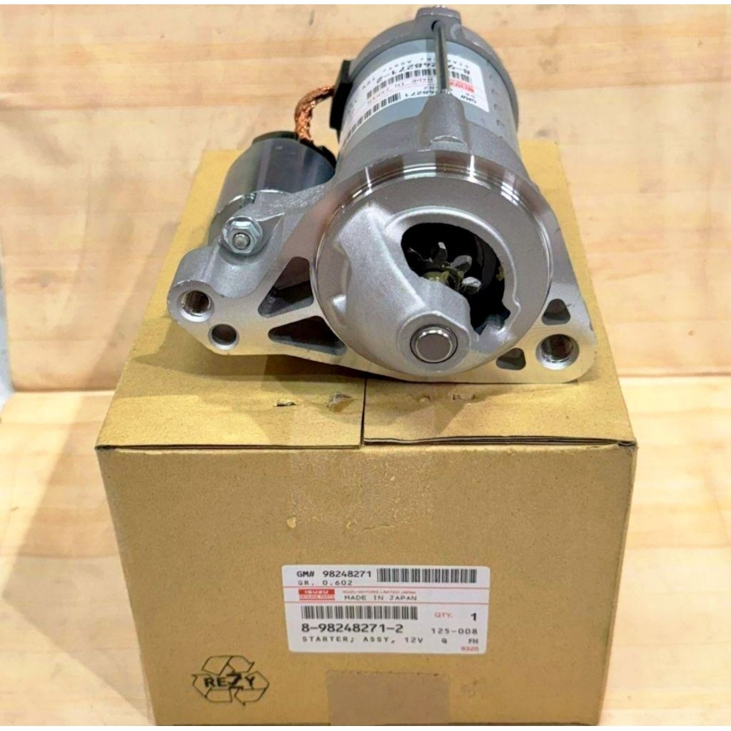 Dinamo Starter Stater Motor Dinamo Starter Isuzu DMAX - MUX 2.5cc 4JK1 Ori