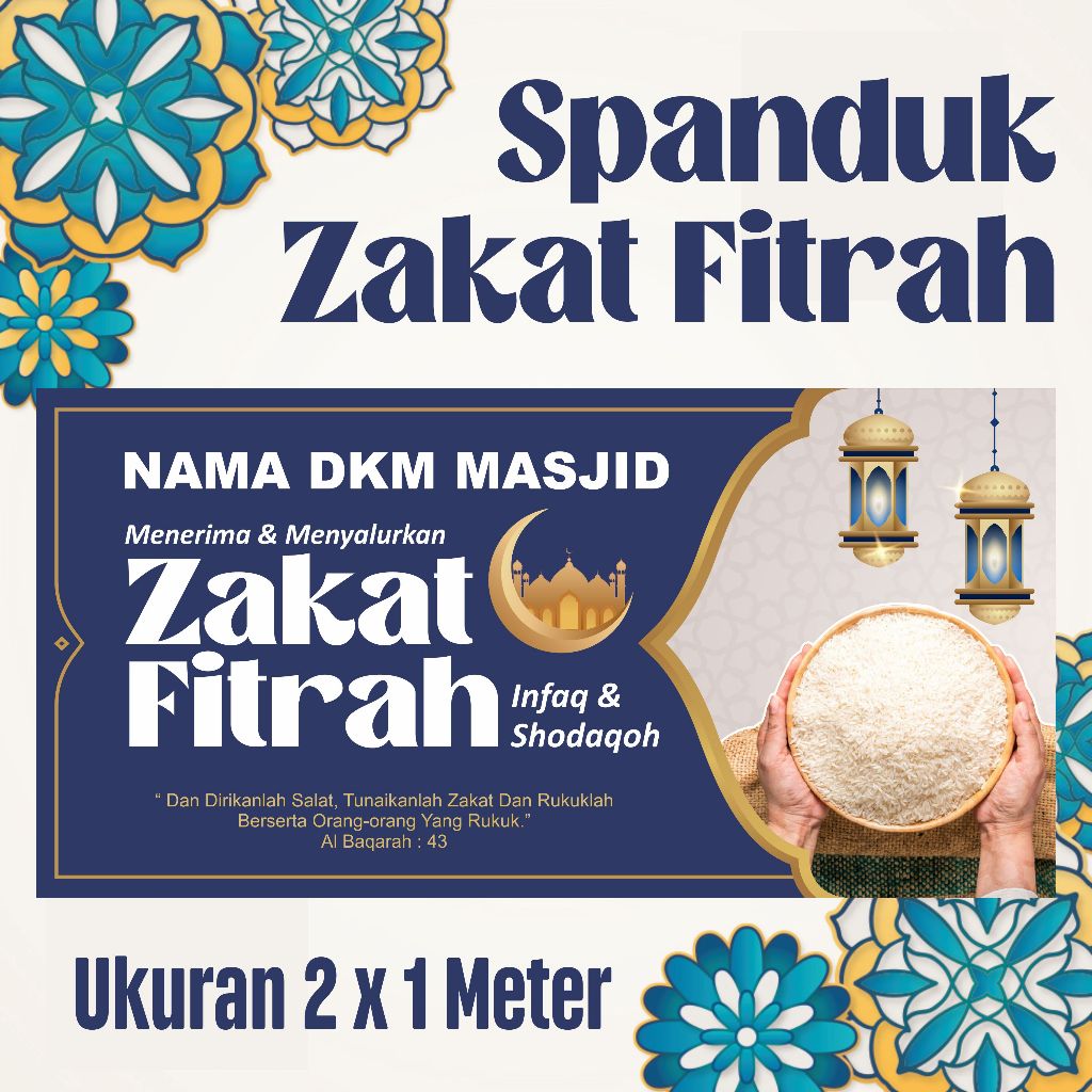 SPANDUK ZAKAT FITRAH I ZAKAT FITRAH I SPANDUK RAMADHAN