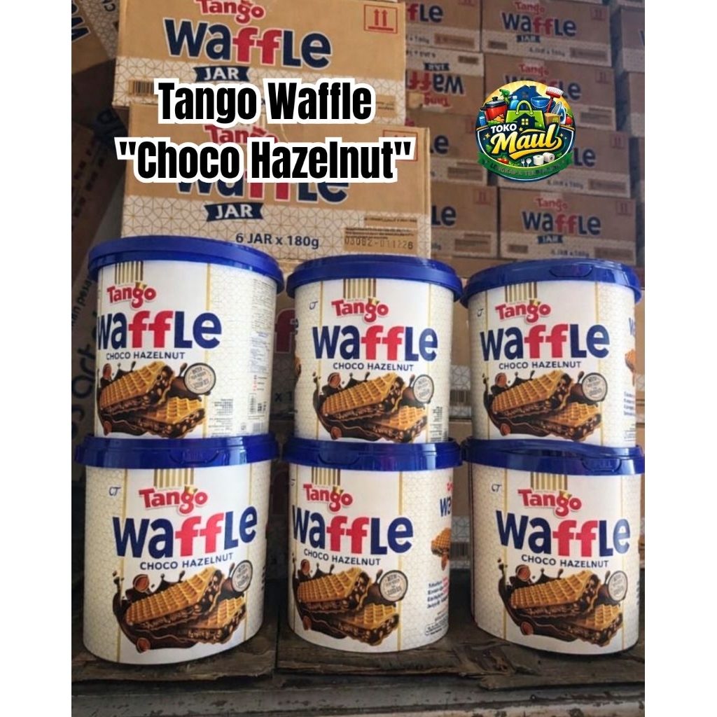 READY STOK ‼️ Tango Waffle 1 karton (isi 6 toples) packing no bubblewrap