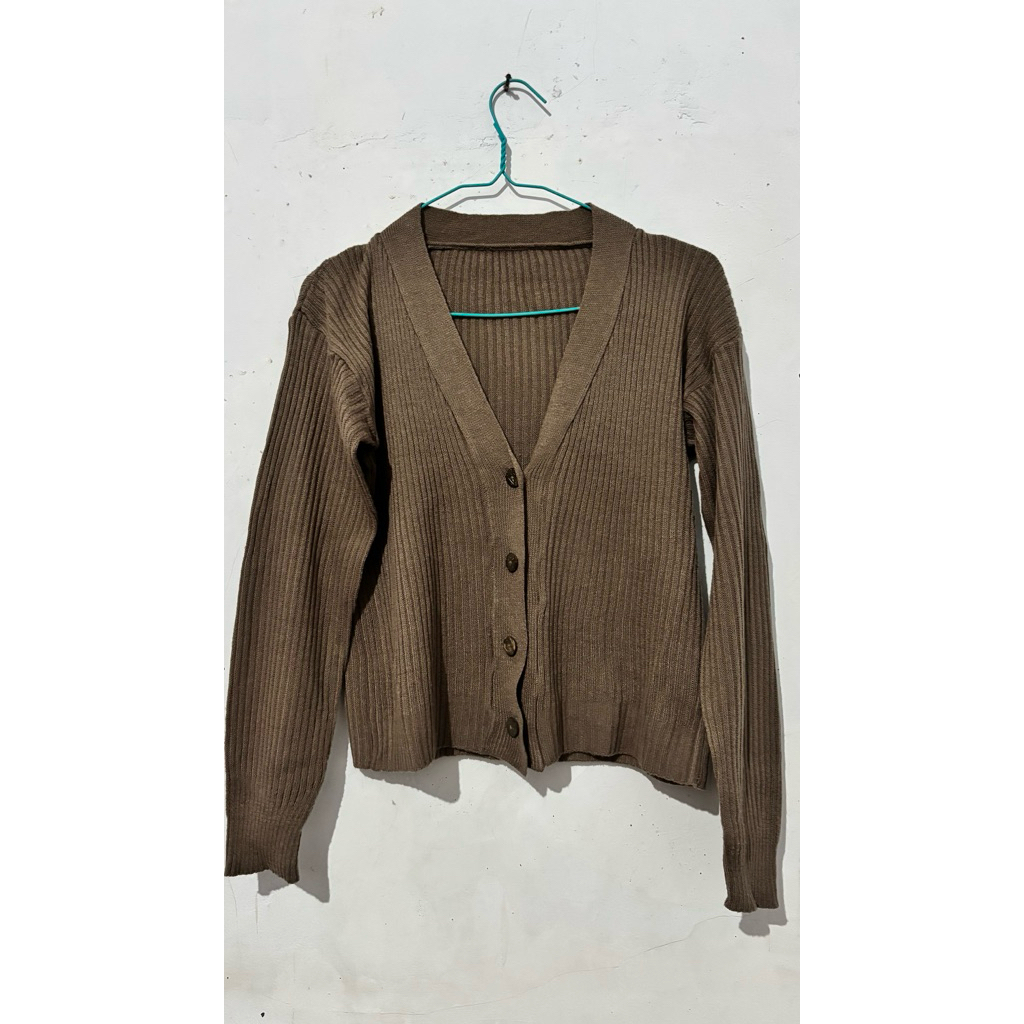 preloved cardigan rajut crop