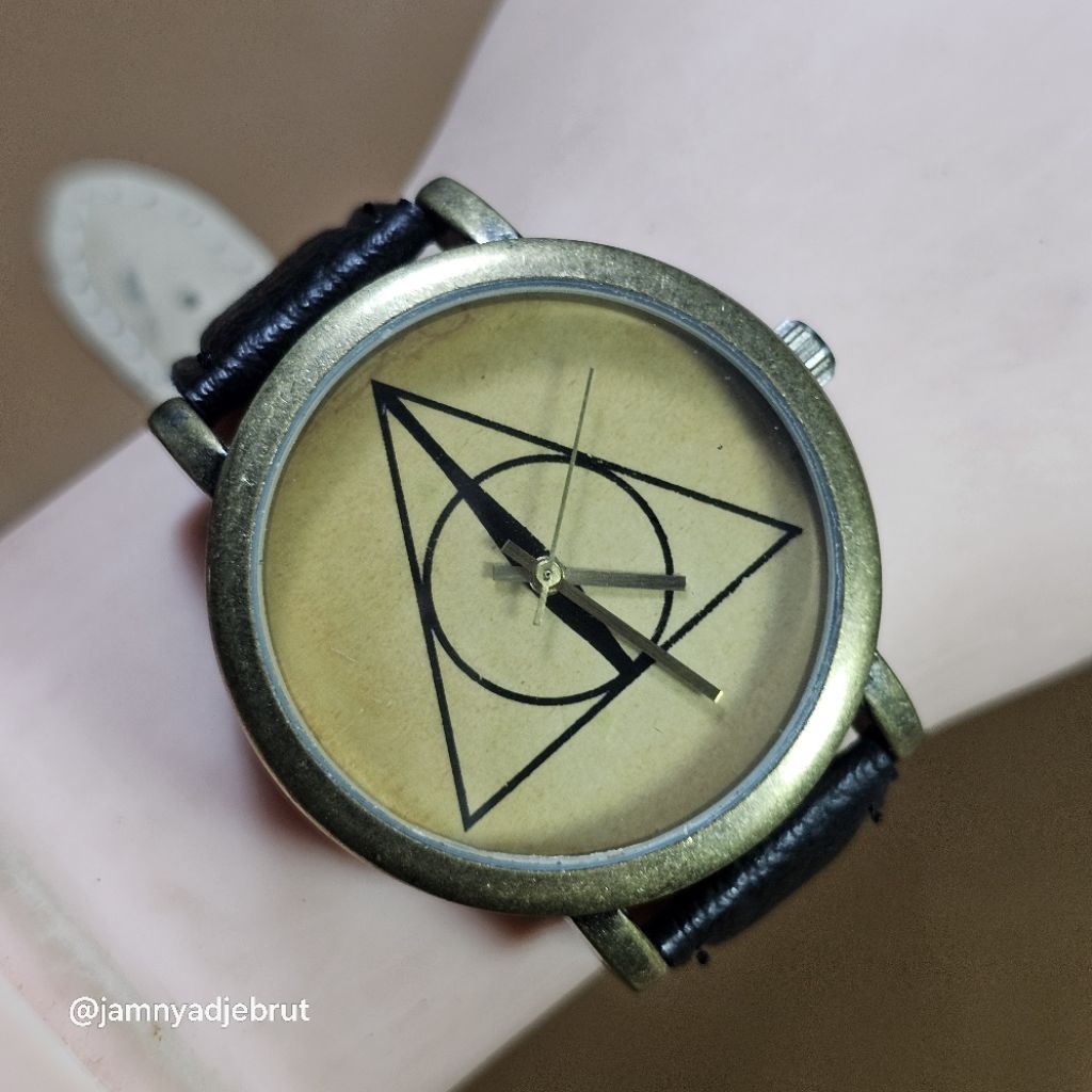 Jam Harry Potter HP5006 Deathly Hallows Rusty Bekas