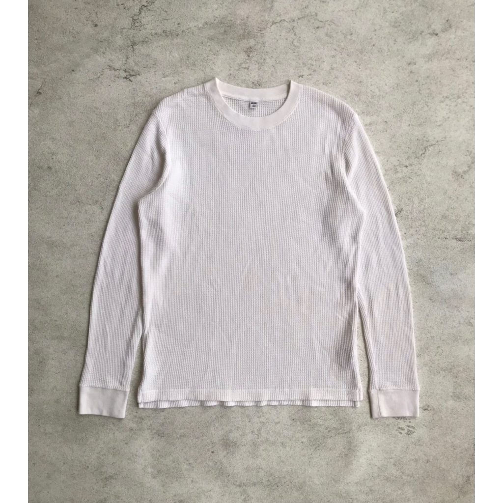 Longsleeve uniqlo waffle