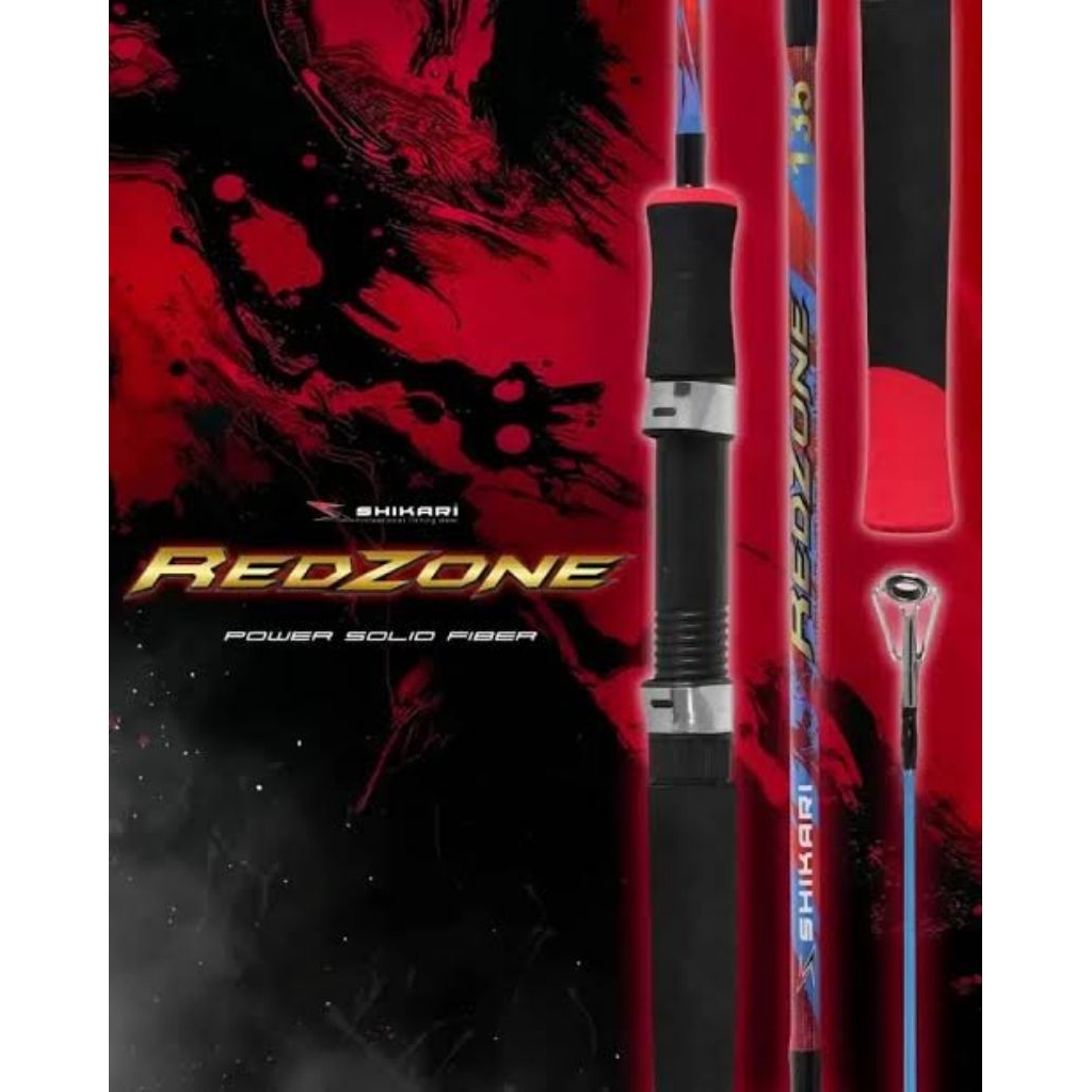 joran pancing sambung 2 fiber kuat shikari redzone 120 135 180