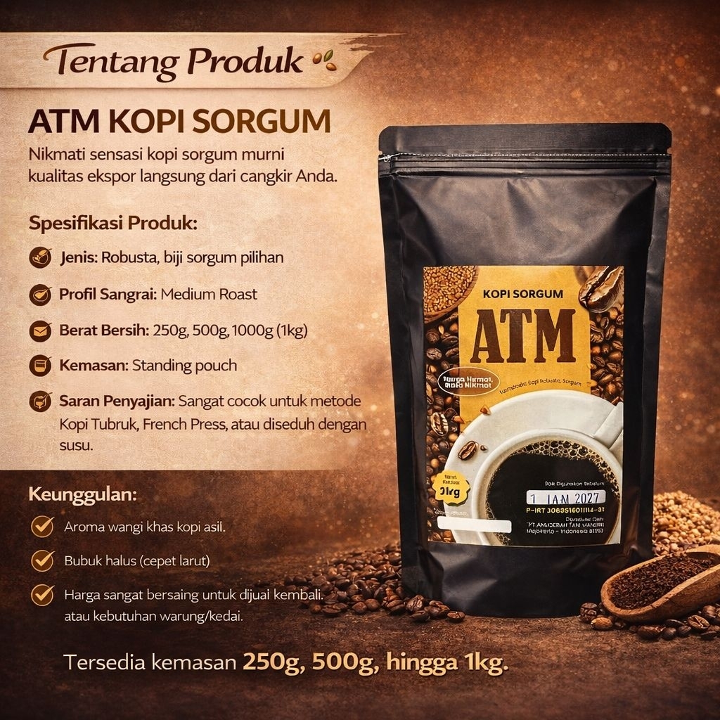 KOPI SORGUM 1kg
