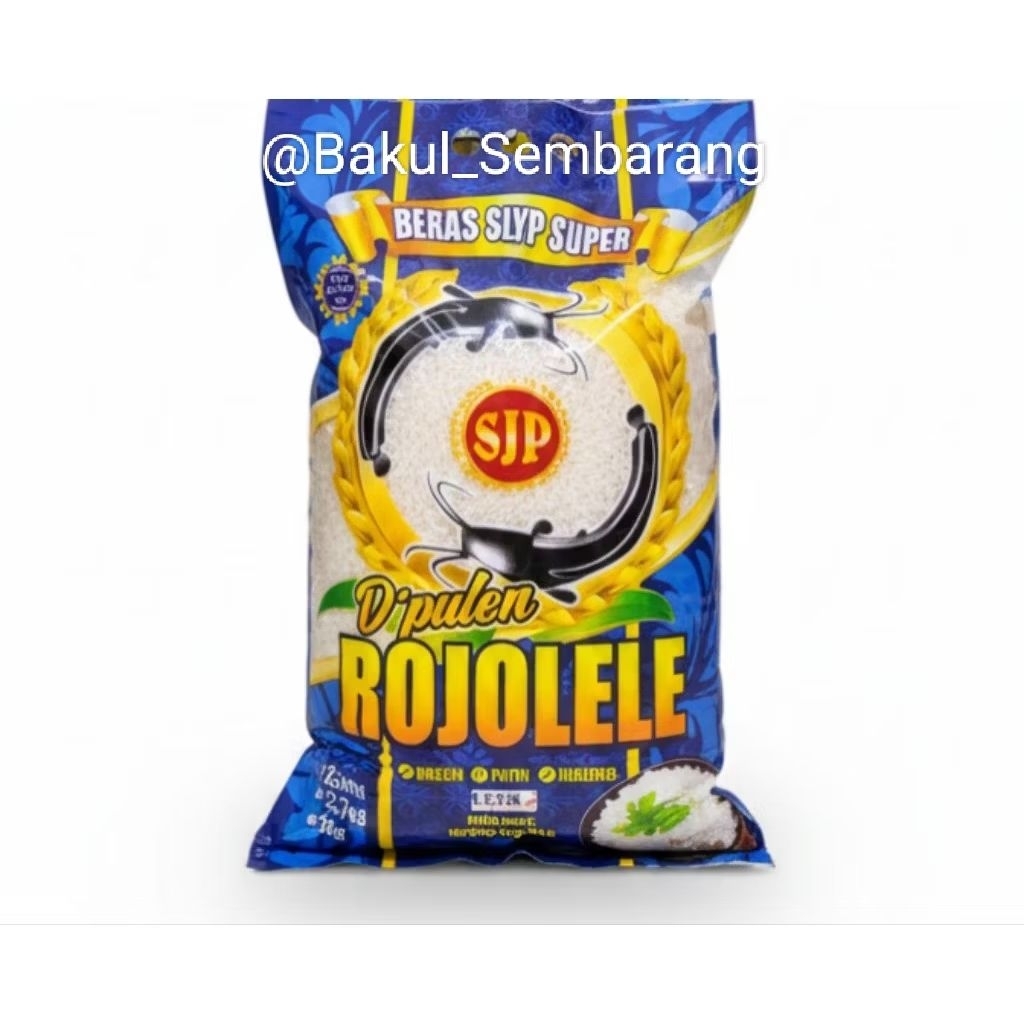 BERAS ROJOLELE KEMASAN 3KG | Beras zakat 3kg | Beras murah
