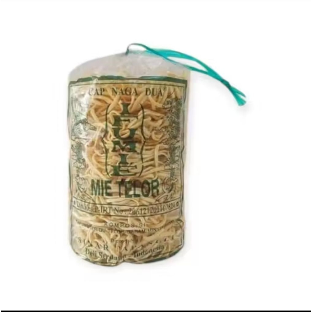 Ifumie Mie Telor Cap 2 Naga/Naga Dua 500 gram/Ready Stok/Siap Kirim Medan