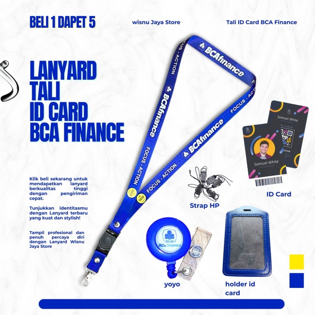 LANYARD BCA FINANCE / LANYARD BCA FINANCE BERKUALITASS