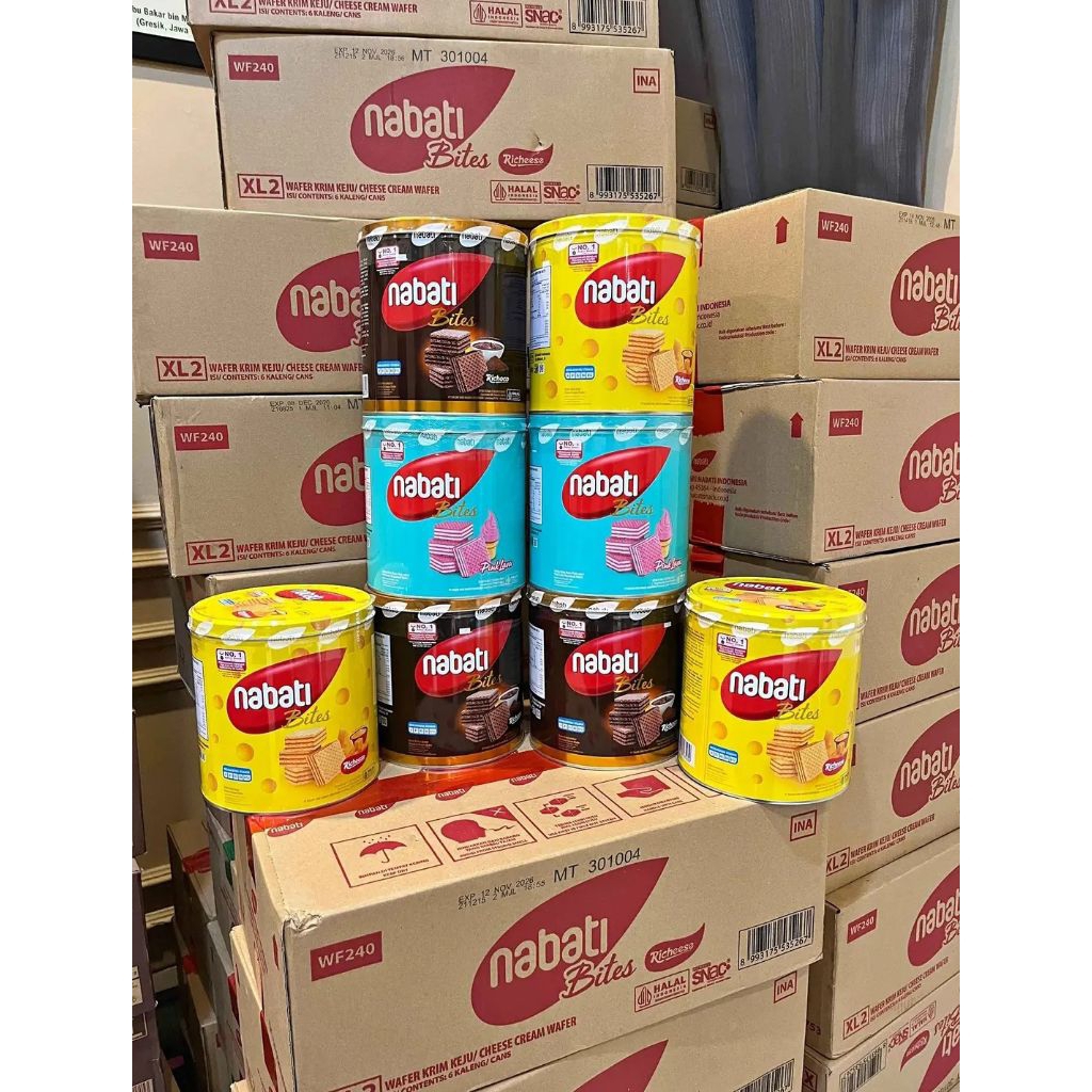 Aneka kartonan Biskuit kaleng | Tango nabati biskuit kaleng 240g