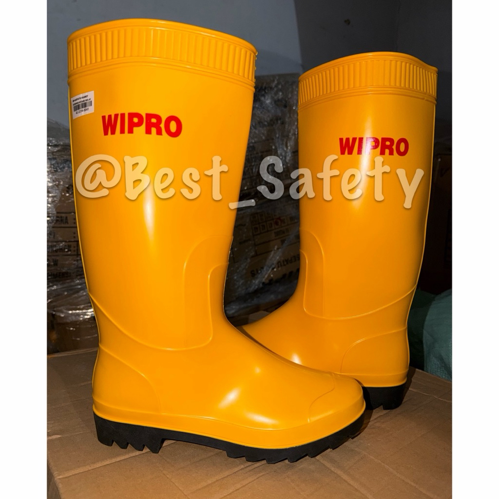 Sepatu Boot Safety/ Sepatu Boot Safety Karet / Sepatu Boot Safety Anti Slip / Sepatu Boot Safety Pro