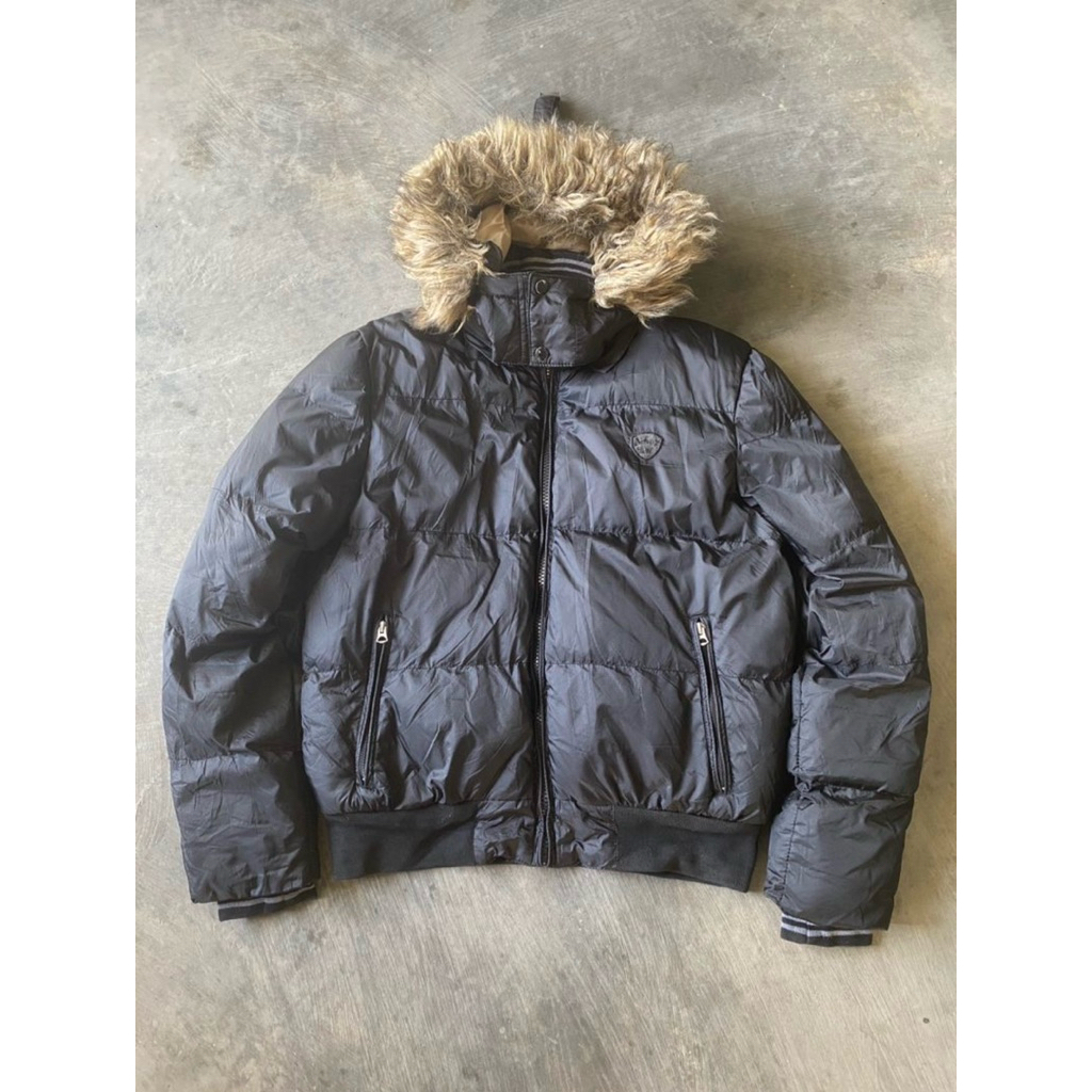 Schott NYC Vintage Puffer jacket Pria black