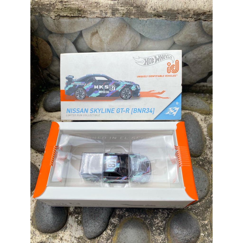 Hot Wheels ID Nissan Skyline GTR-R34 (Non segel)