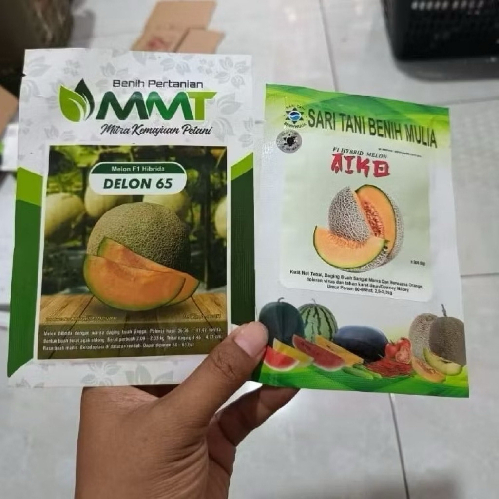 Benih Melon Orange Aiko/delon 65 exp 2028 delon off produksi ganti aiko