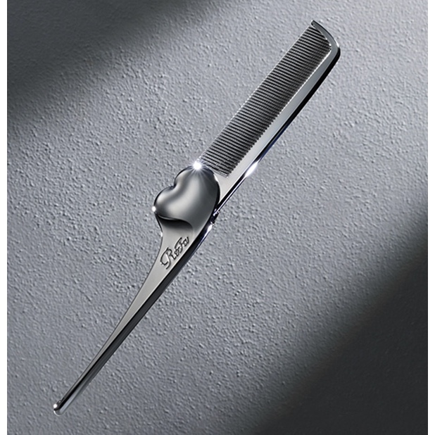 Best Seller Refa Heart Comb Aira Chrome Original – Rose Gold, Silver, Champagne Gold, Aqua Blue, Eme