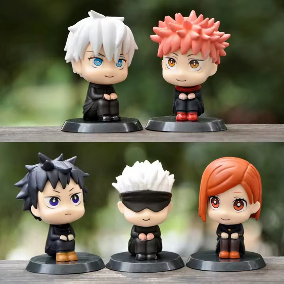 Figure JuJutsu Kaisen Set 6 Sukuna Itadori Megumi Gojo Action Figure Jujutsu Kaisen Sukuna