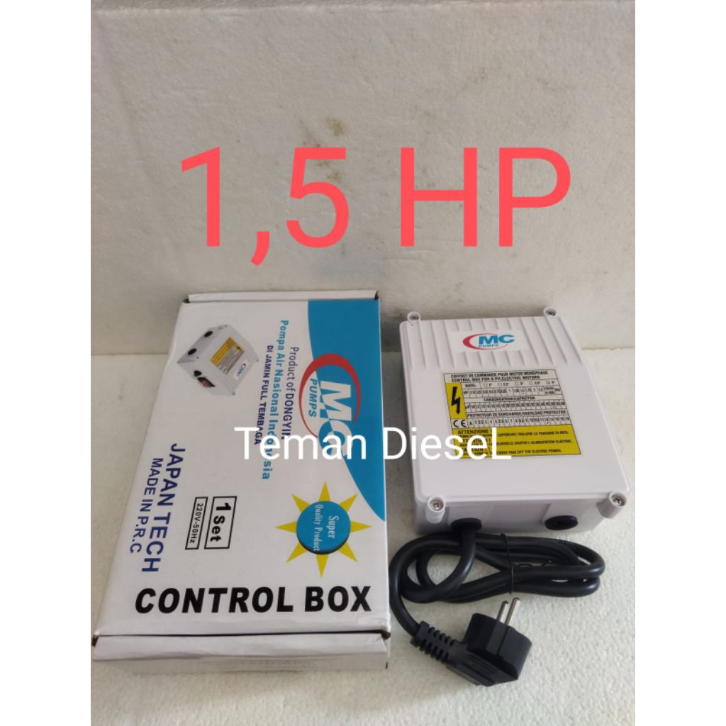 Control Box Pompa Satelit 1,5HP/ 1,5PK Nasional MC Pump